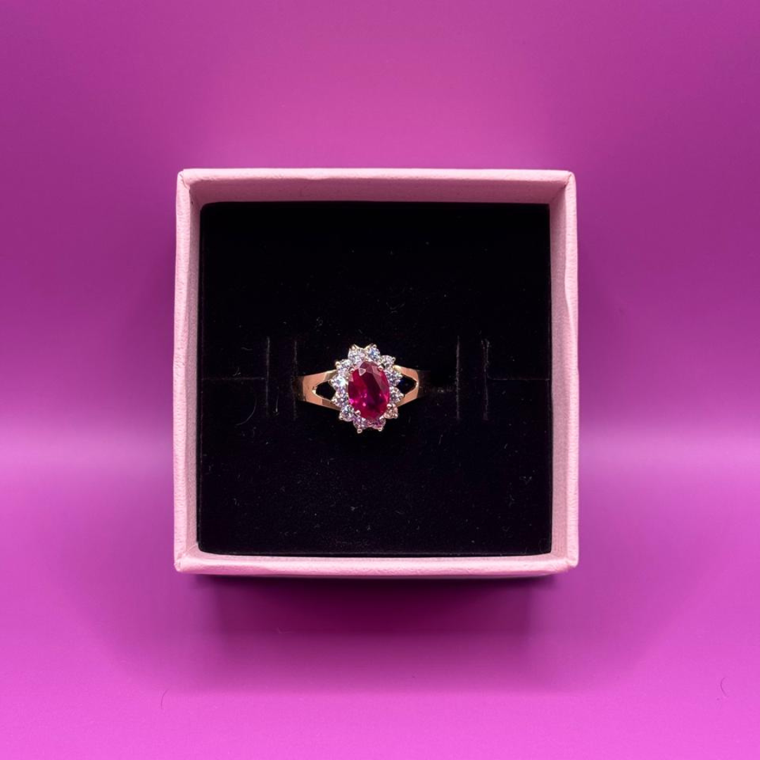 Anillo Scarlet Elegance - oro