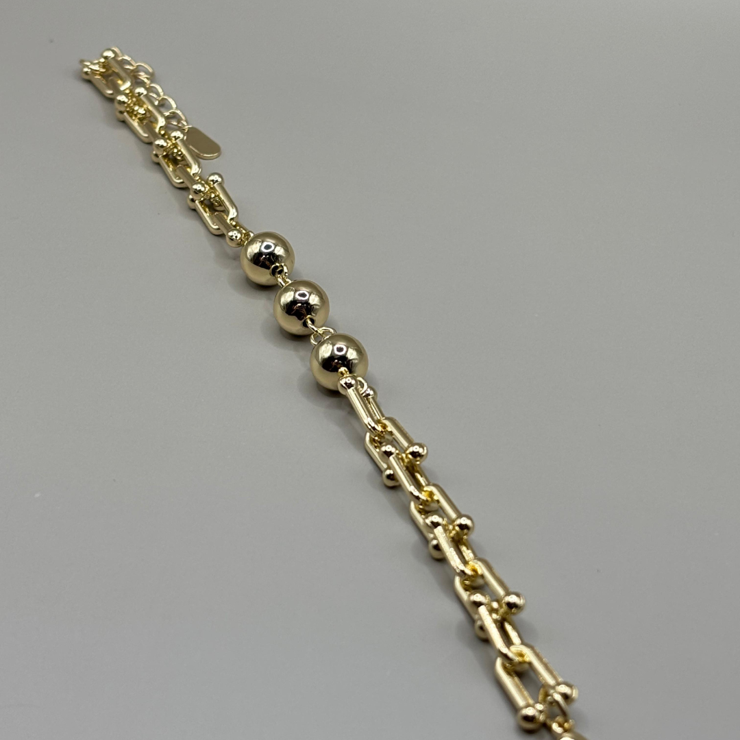 Golden Trinity Bracelet