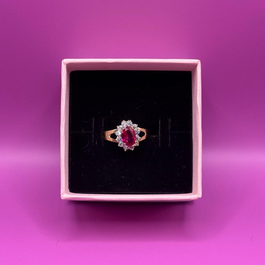Anillo Scarlet Elegance - oro