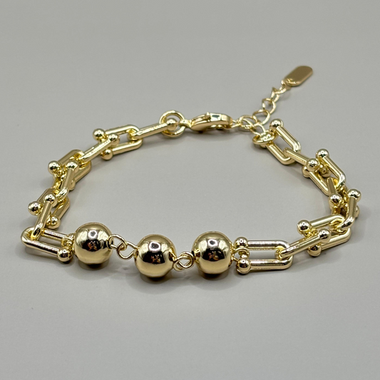 Golden Trinity Bracelet