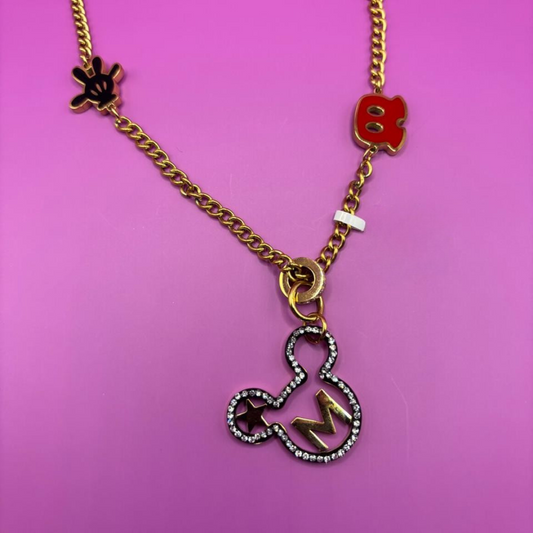 Golden Mickey Charm Set